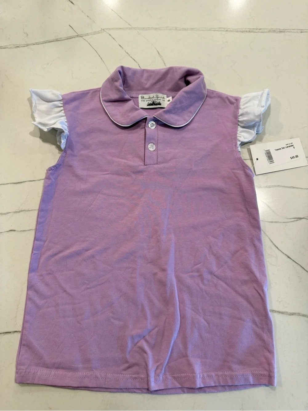 Blended Spirit Girls Tennis Skort Set, Youth Size 8, Top NWT, Skort Fair